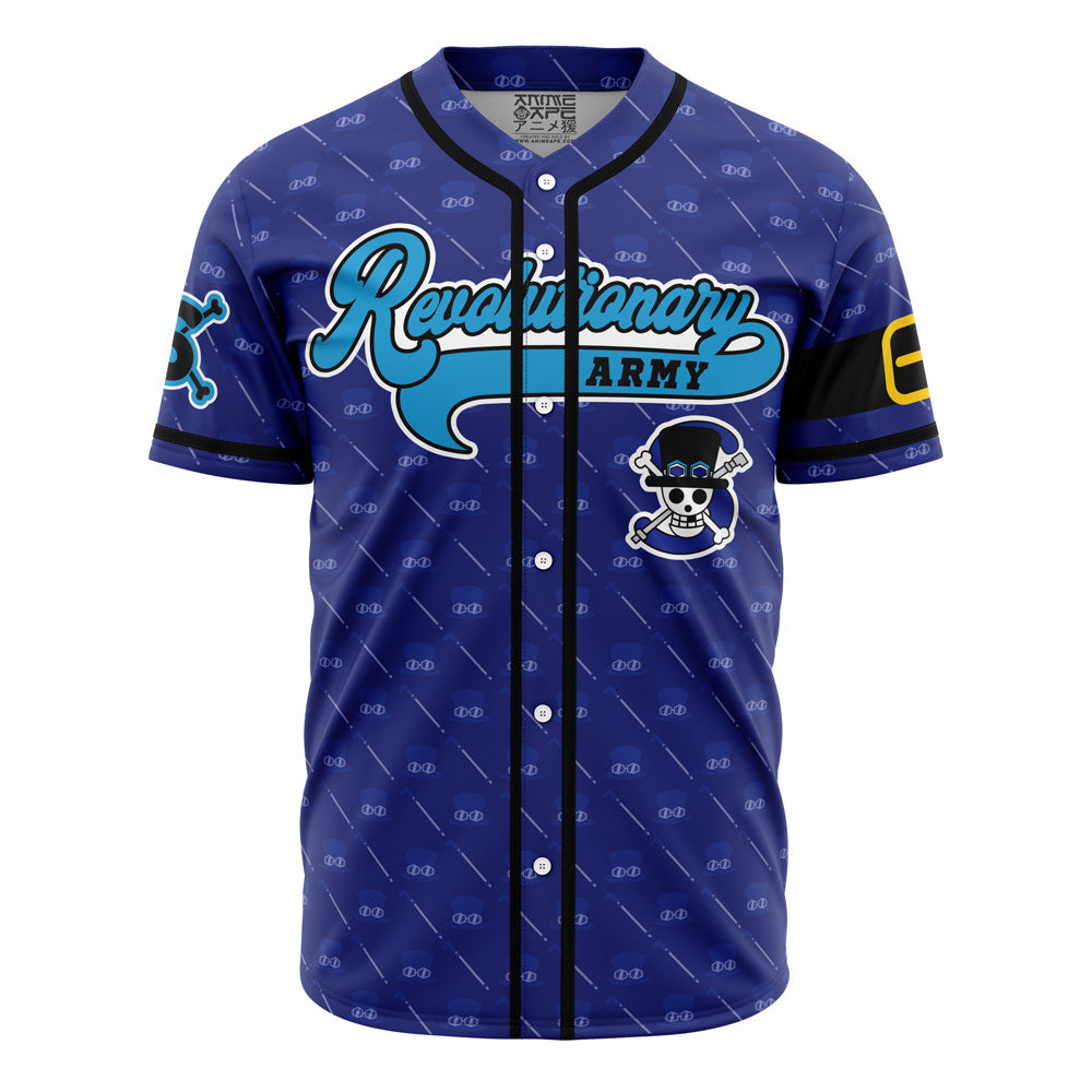 Revolutionary Army Blue Baseball Jersey – Stylish &amp; Comfortable Sportswear