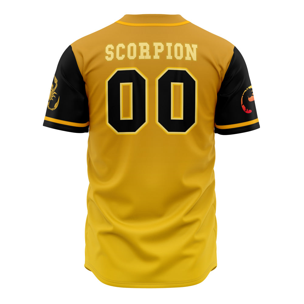 Anime-Inspired Yellow Baseball Jersey – Bold Design, Premium Quality
