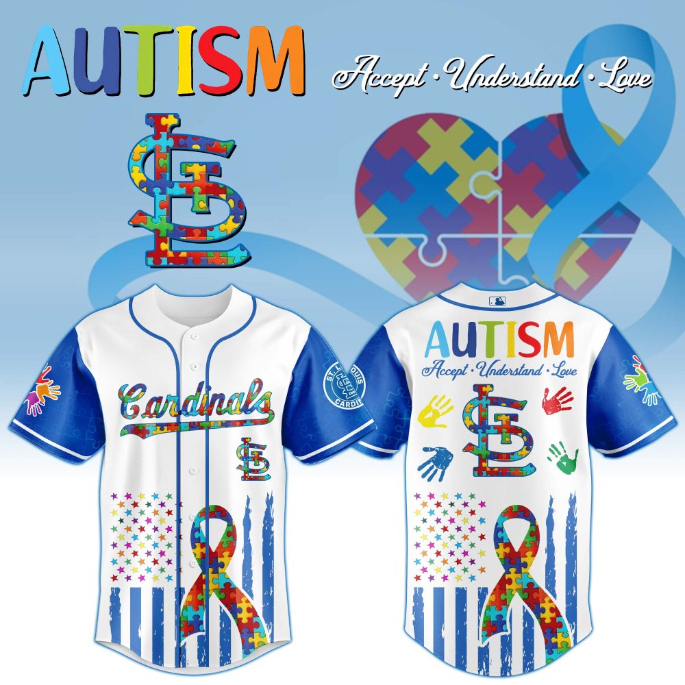 Autism Awareness Baseball Jersey - Colorful Puzzle Design For Support &amp; Style