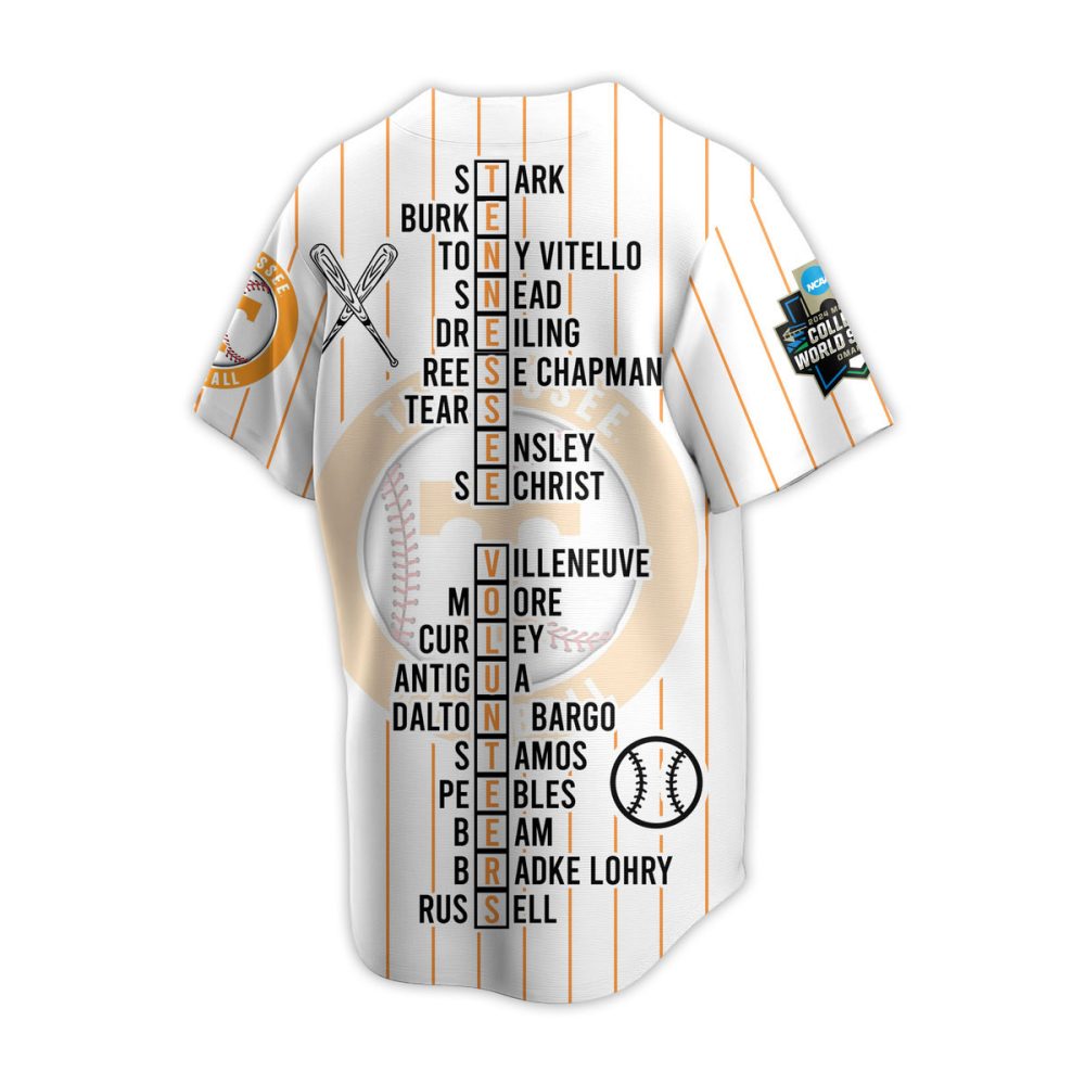 Tennessee Vols 2024 College World Series Champions Jersey – Limited Edition