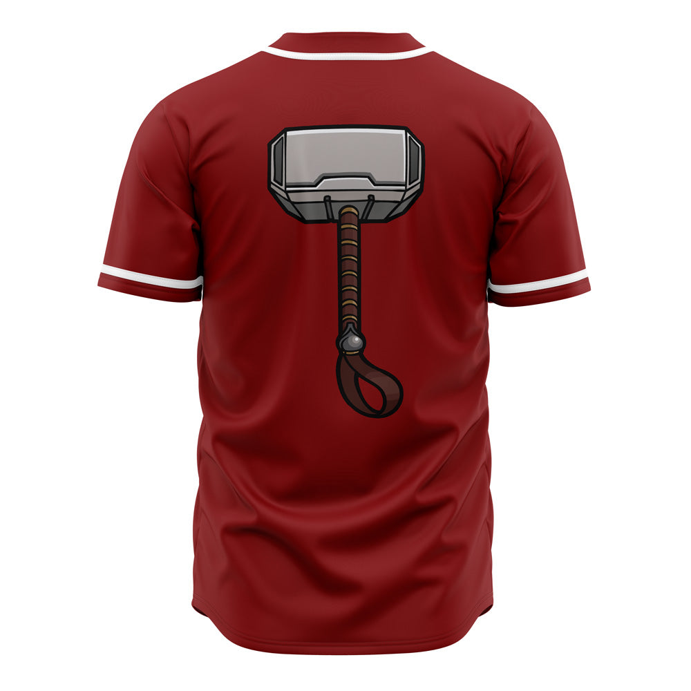 Anime-Inspired Hero Baseball Jersey - Premium Cosplay Shirt For Fans