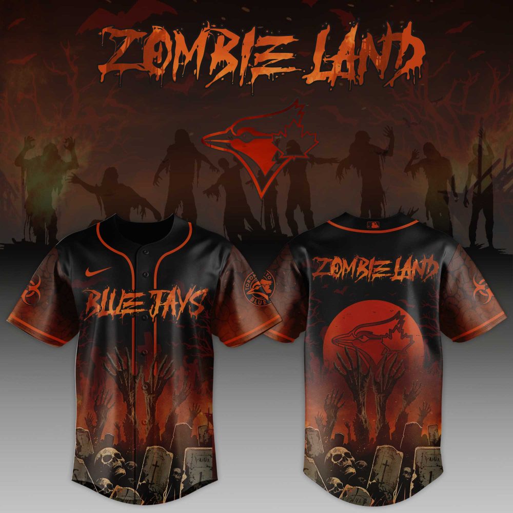 Zombie Land Baseball Jersey – Limited Edition Horror Style , Perfect For Fans &amp; Collectors