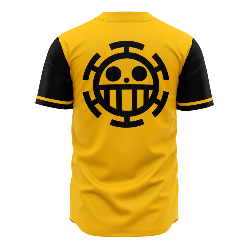 Anime-Inspired Yellow Baseball Jersey - Bold Design, Premium Quality, Unisex Sizes Available