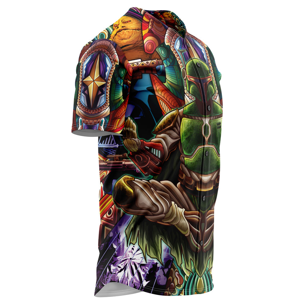 Vibrant Sci-Fi Graphic Shirt – Bold Colors &amp; Unique Design , Perfect Gift!