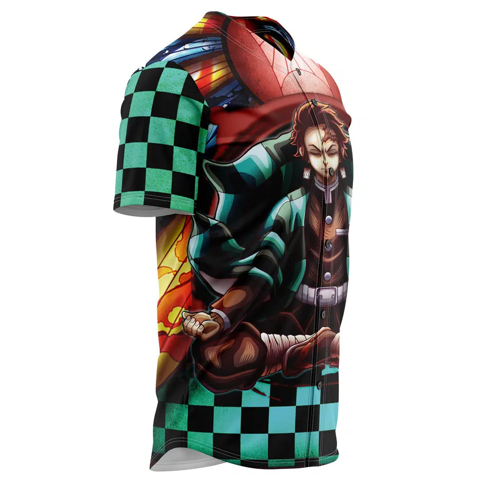 Vibrant Anime Graphic Tee - Eye-Catching 3D Print, Short Sleeve, Unisex – Perfect For Fans!