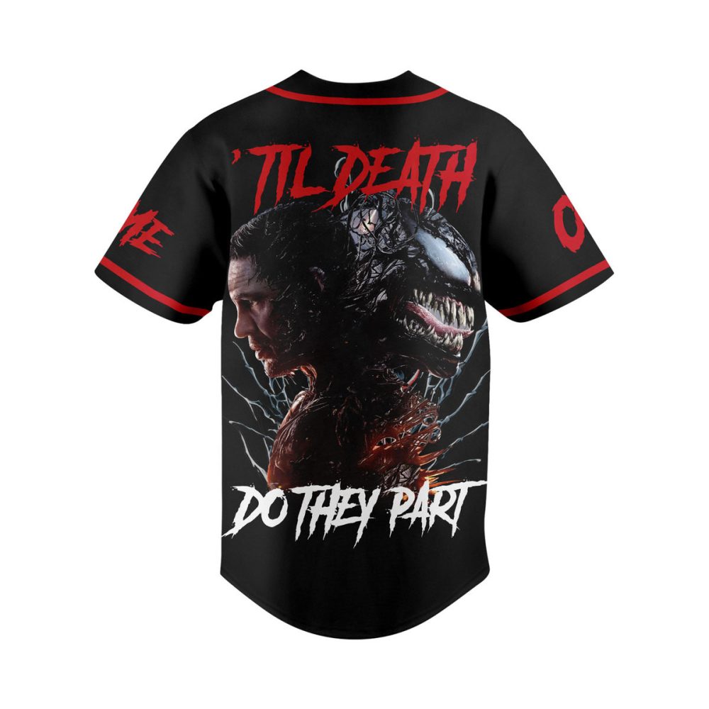 Venom 'The Last Dance' Baseball Jersey - Bold Graphic Tee For Fans