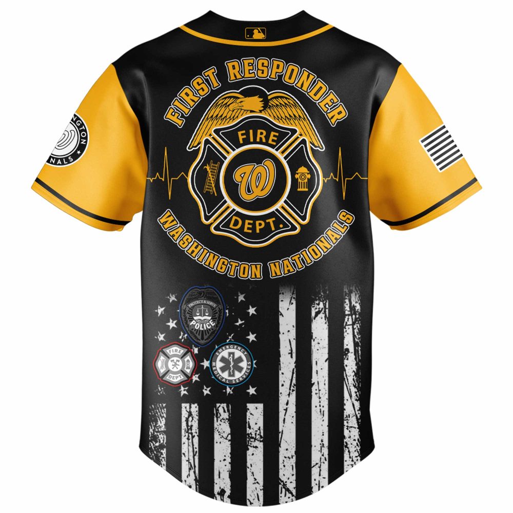 Honor Heroes: First Responder Night Baseball Jersey - Limited Edition Tribute Apparel