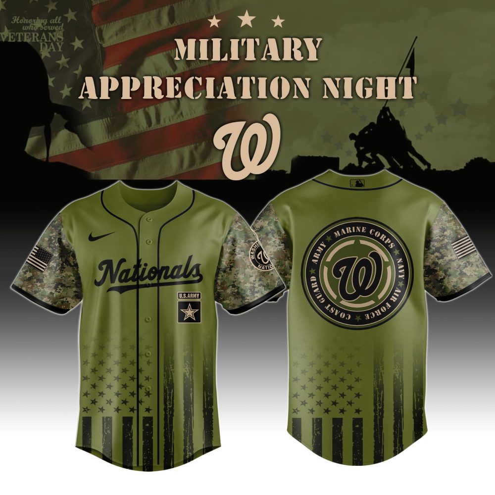 Limited Edition Military Appreciation Jersey - Honor Veterans With Style!