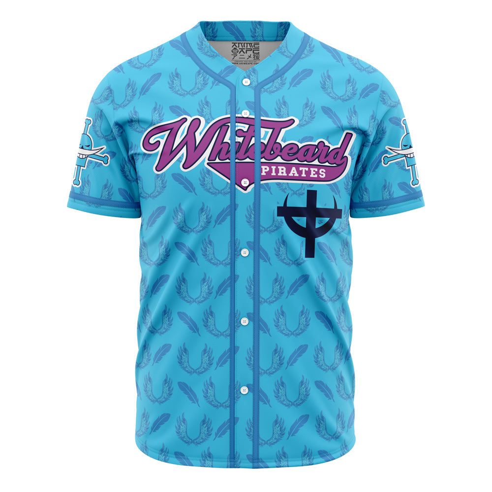 Anime-Inspired Blue Pirate Jersey - Unique Design, Perfect For Fans &amp; Casual Wear