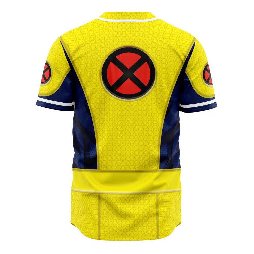 Vivid Yellow Superhero-Inspired Jersey Tee - Unleash Your Inner Hero!