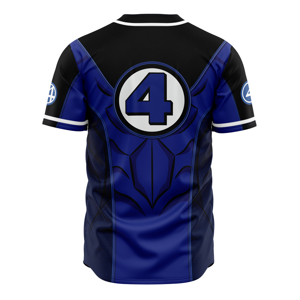 Fantastic 4 Superhero Costume Baseball Jersey - Stylish &amp; Comfortable Fan Gear
