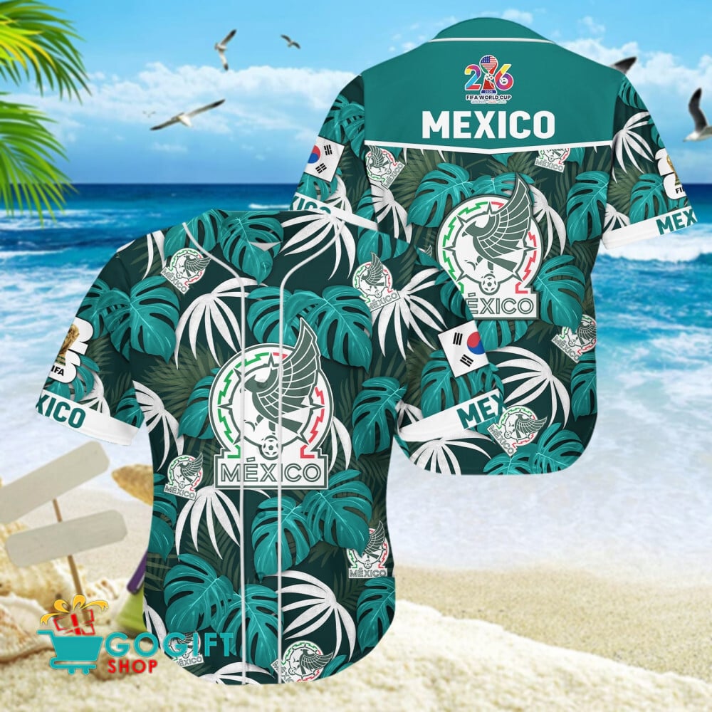Mexico National Soccer Team Baseball Jersey