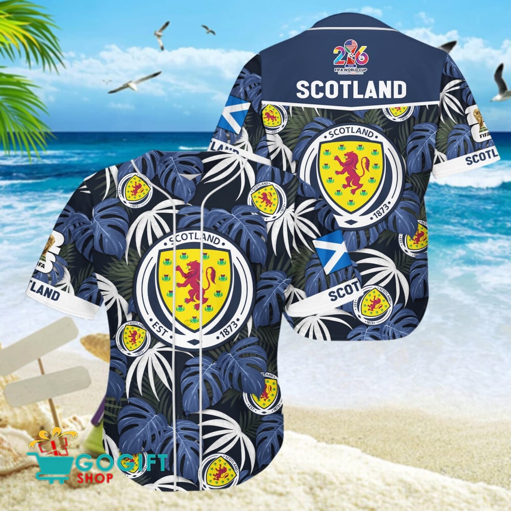 Scotland National Soccer Team Baseball Jersey