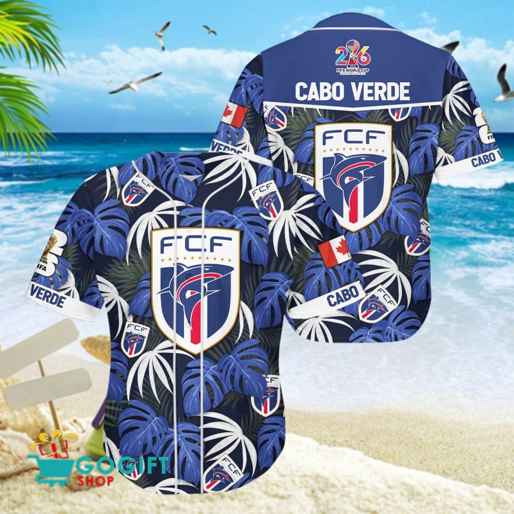 Cabo Verde National Soccer Team Baseball Jersey