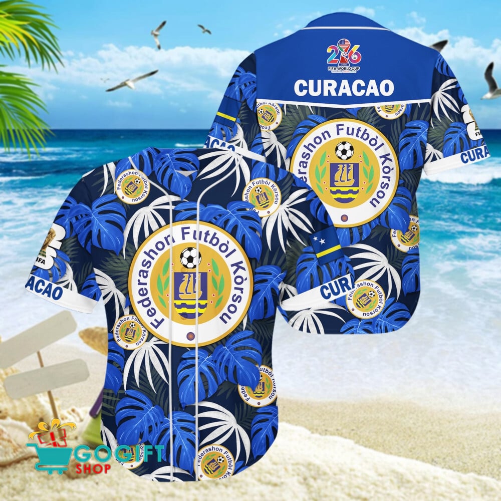 Curacao National Soccer Team Baseball Jersey