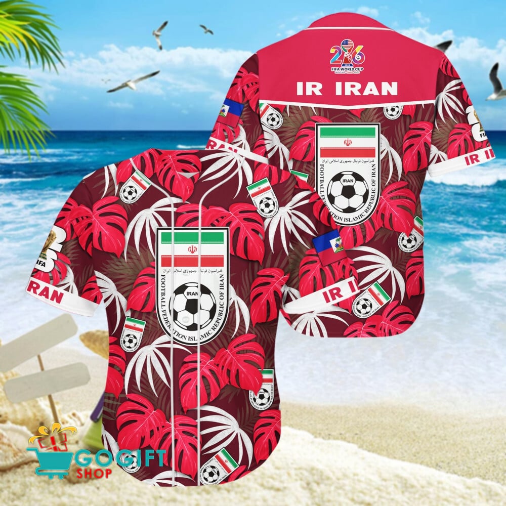 Ir Iran National Soccer Team Baseball Jersey