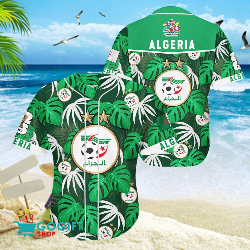 Algeria National Soccer Team Baseball Jersey