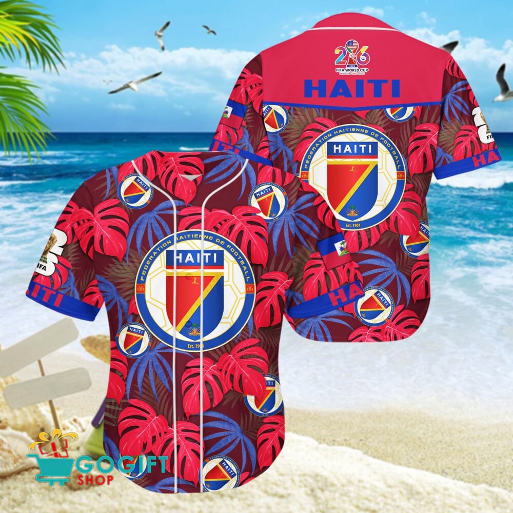 Haiti National Soccer Team Baseball Jersey