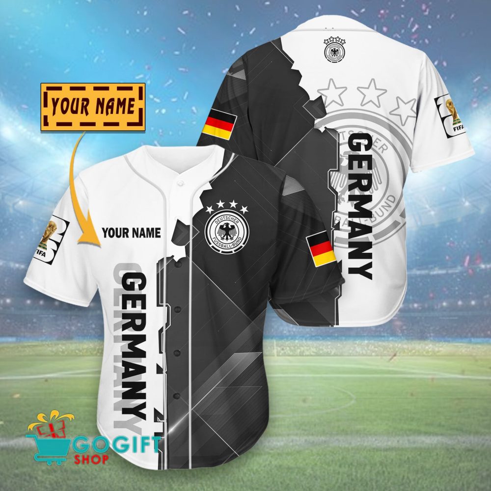 Germany National Soccer Team Baseball Jersey