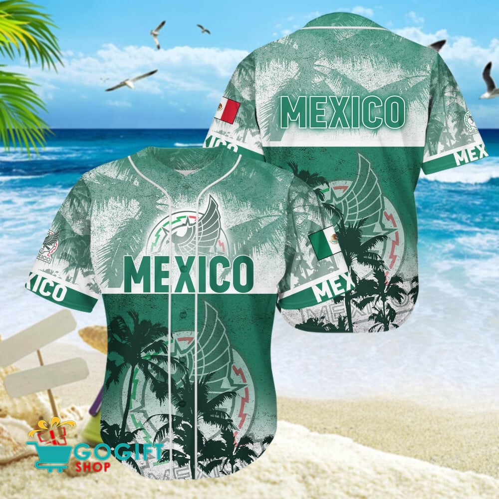 Mexico National Soccer Team Baseball Jersey