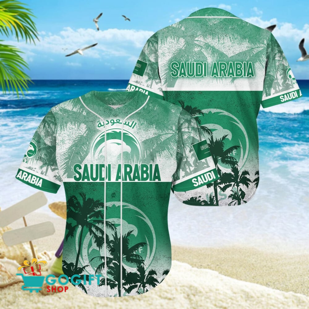 Saudi Arabia National Soccer Team Baseball Jersey