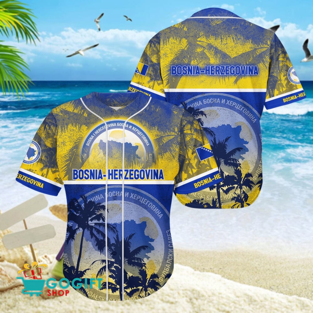 Bosnia-Herzegovina National Soccer Team Baseball Jersey