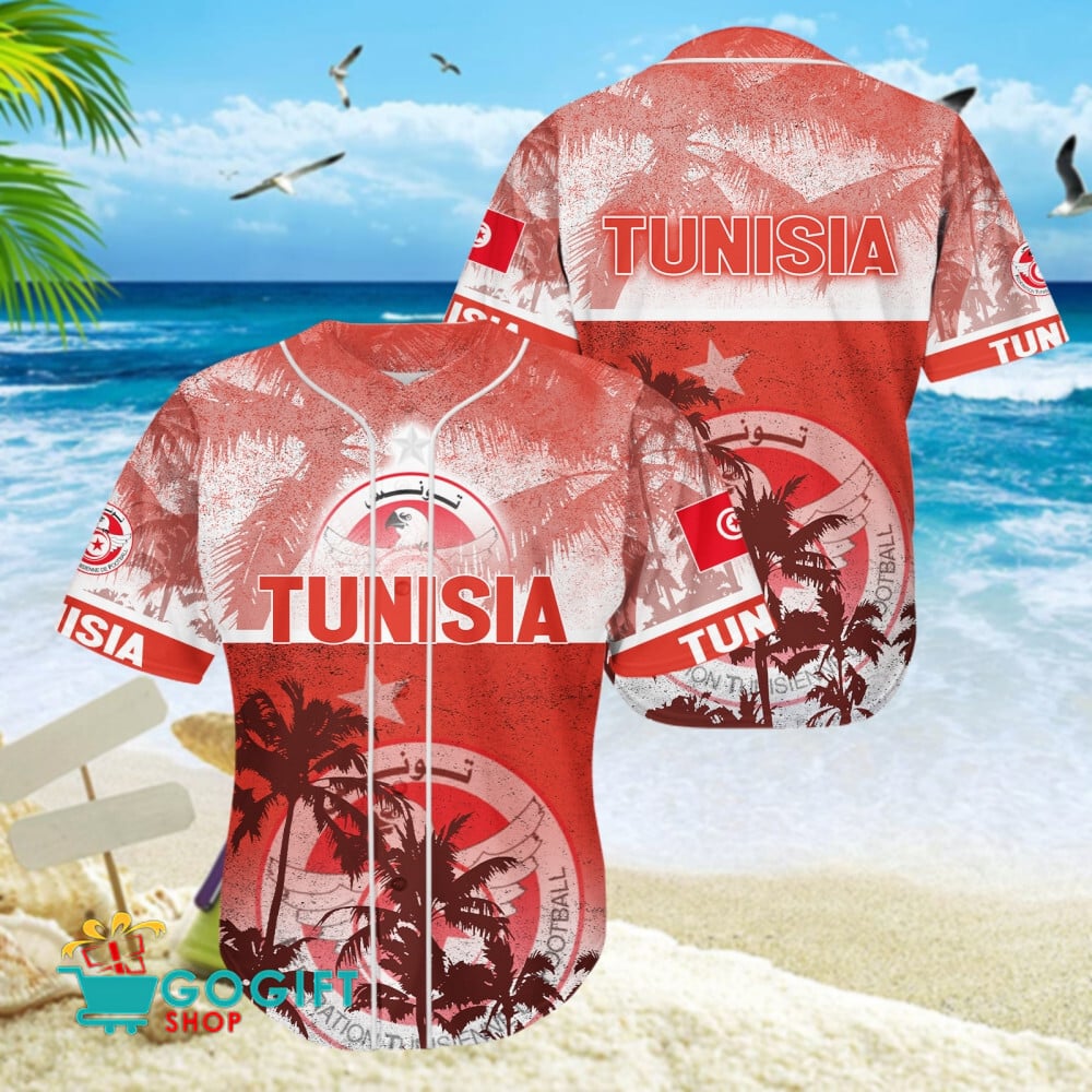 Tunisia National Soccer Team Baseball Jersey
