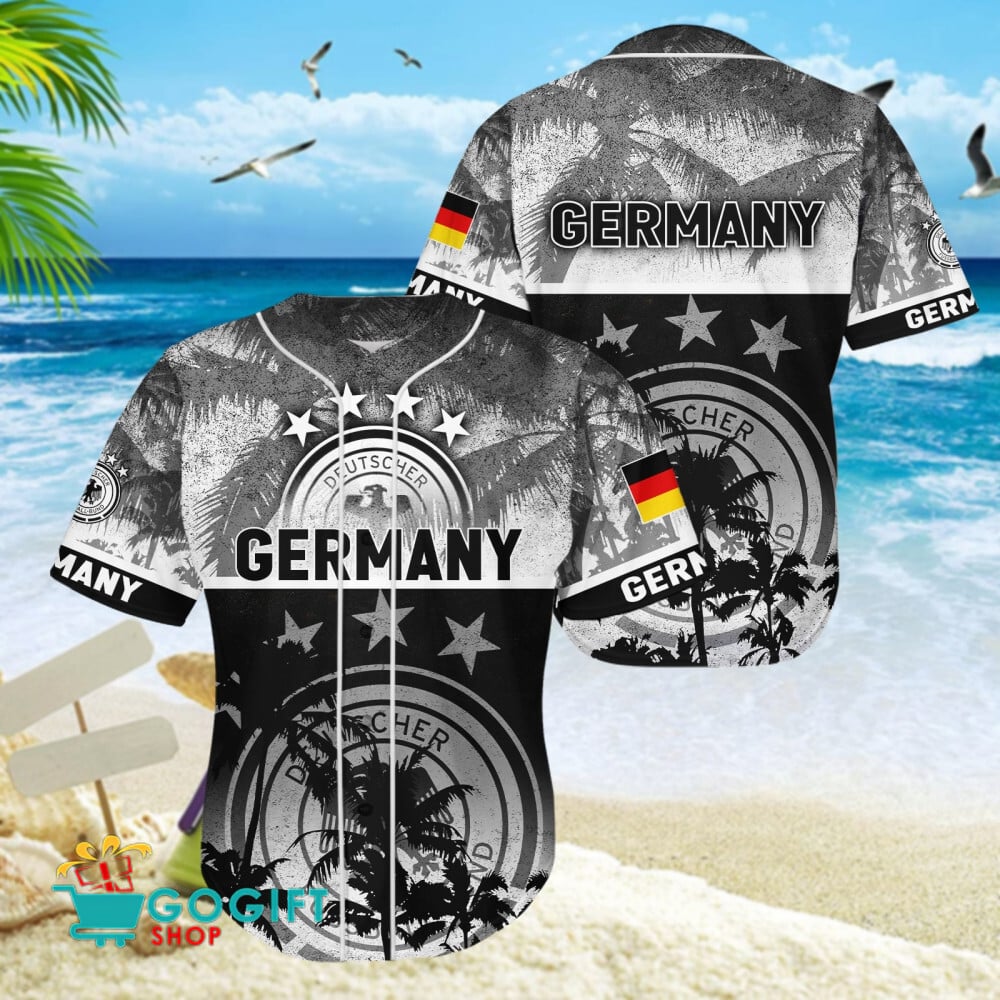 Germany National Soccer Team Baseball Jersey