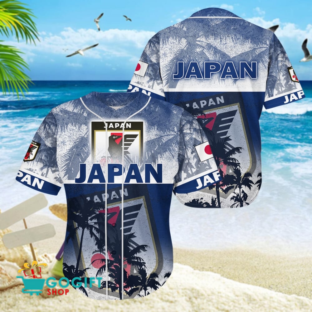 Japan National Soccer Team Baseball Jersey