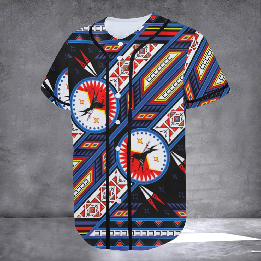 Hourse Native American Baseball Jersey Shirt Native Pride Clothing For Men