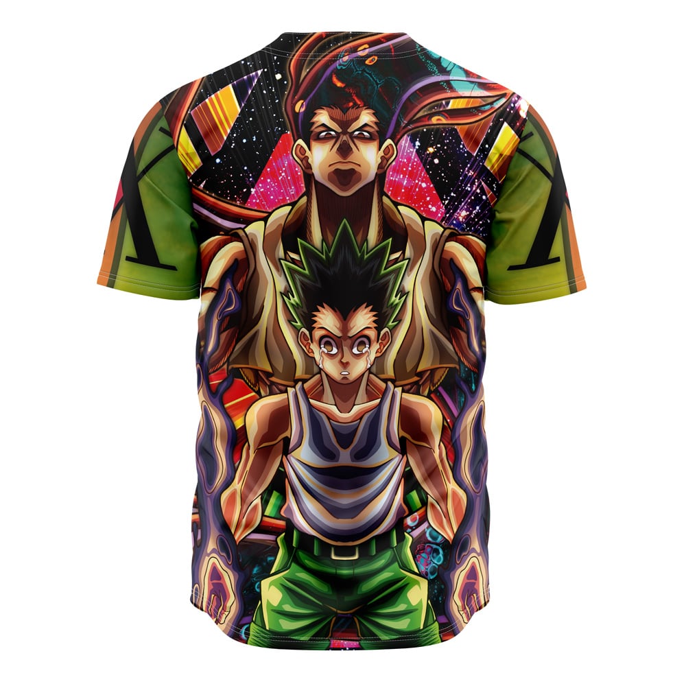 Trippy Gon Freecss Hunter X Hunter Baseball Jersey Without Piping