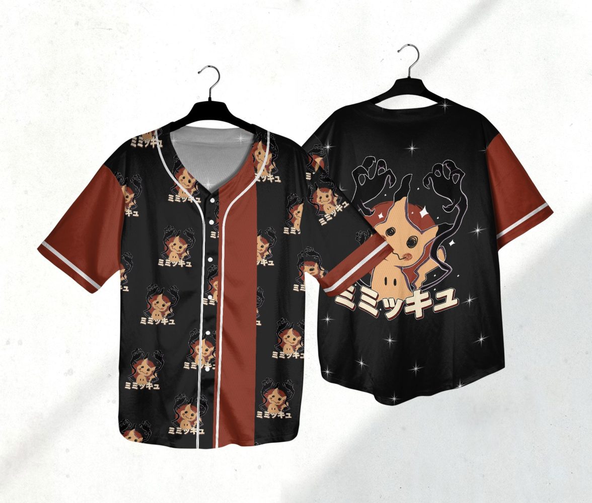 Trendy Anime-Inspired Baseball Jersey – Unique Design, Perfect Gift!