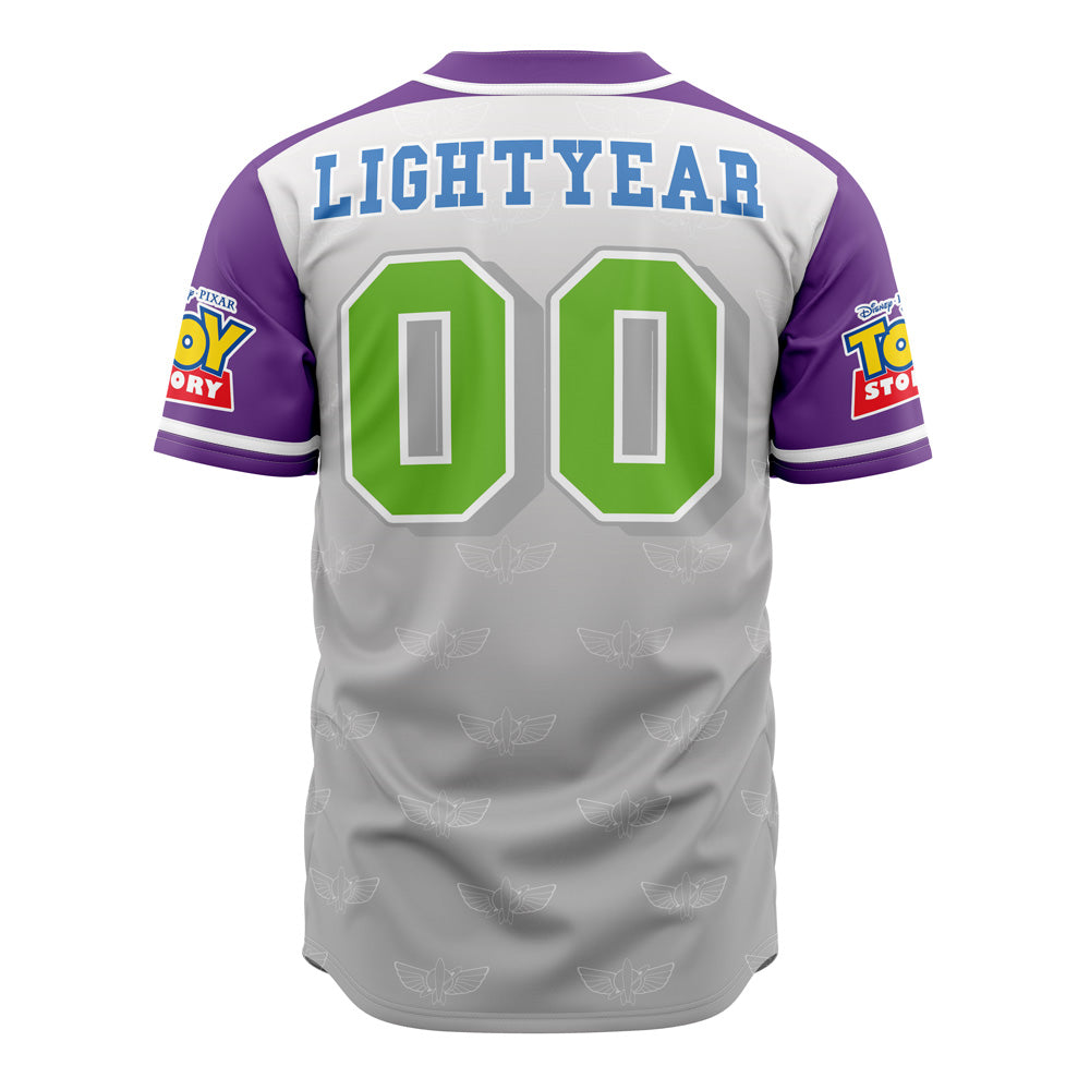 Buzz Lightyear Space Ranger Jersey - Toy Story Fan Baseball Shirt - Unisex Cosplay Apparel