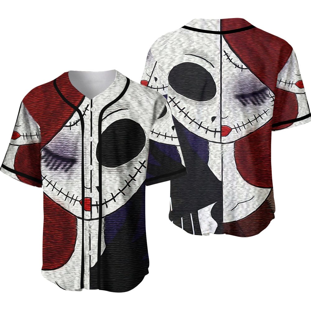 Spooky Skeleton Baseball Jersey - Unique Halloween Style For Fans!