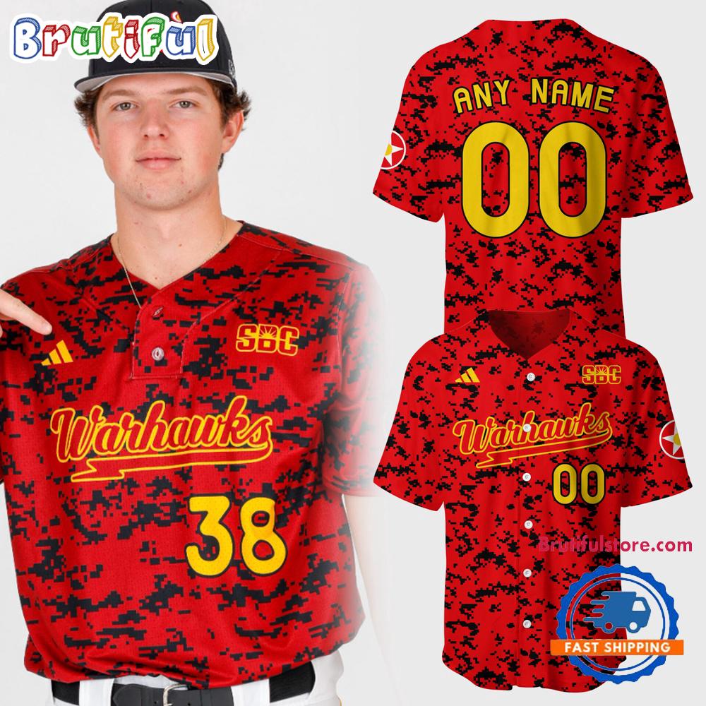 Monroe Warhawks The New Digi Camo Threads 2025 Jersey Shirt