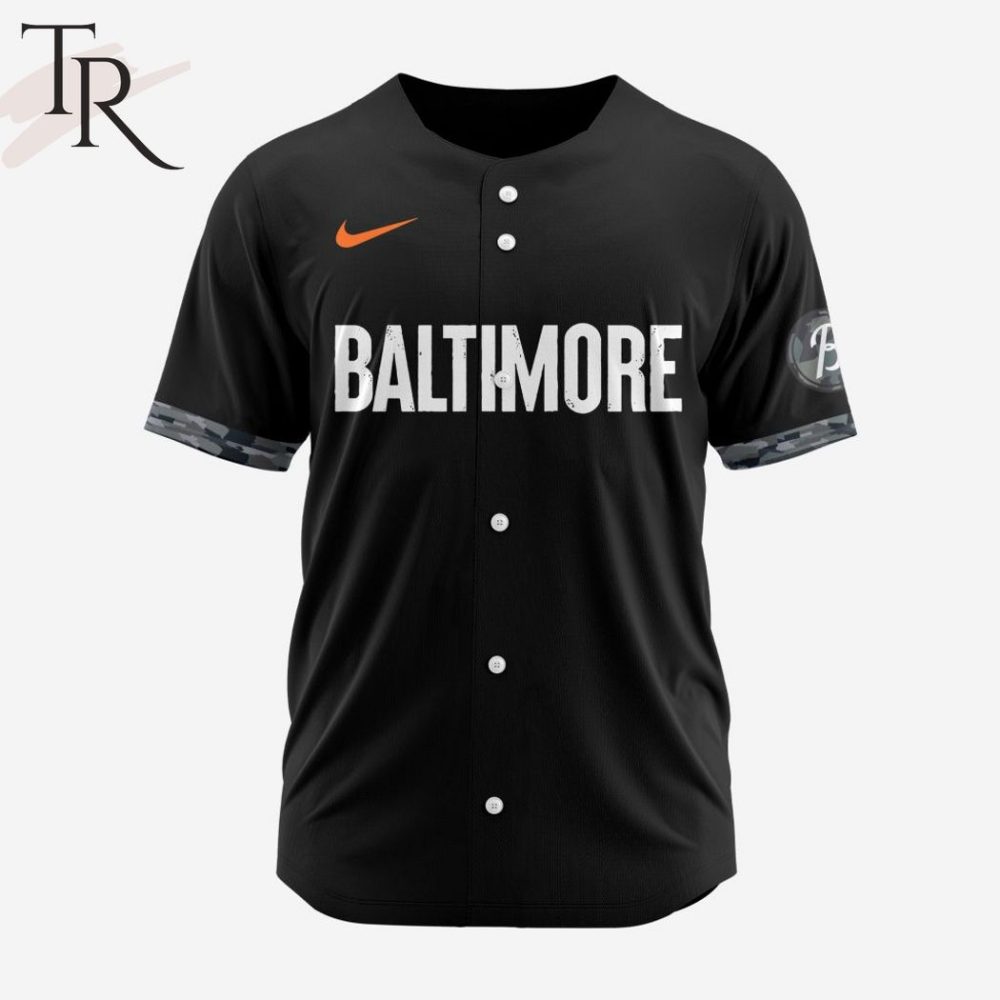 Stylish Baltimore Baseball Jersey - Premium Black Edition For Fans