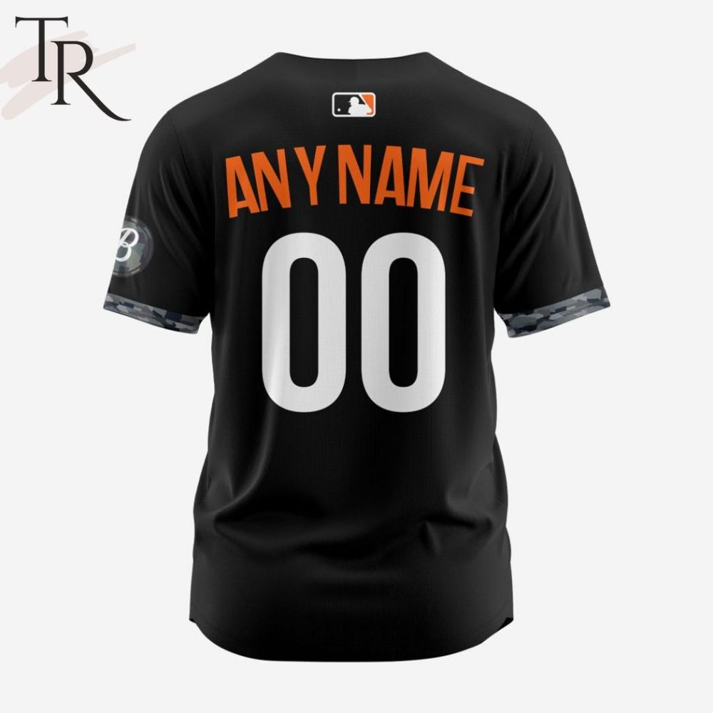 Stylish Baltimore Baseball Jersey - Premium Black Edition For Fans