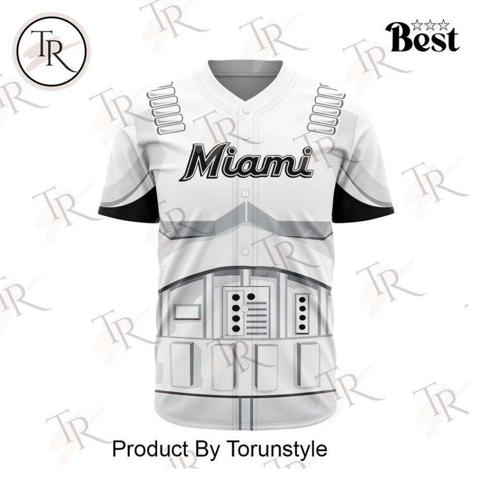 Miami Baseball Jersey - Unique Sci-Fi Design, Perfect Gift For Fans!