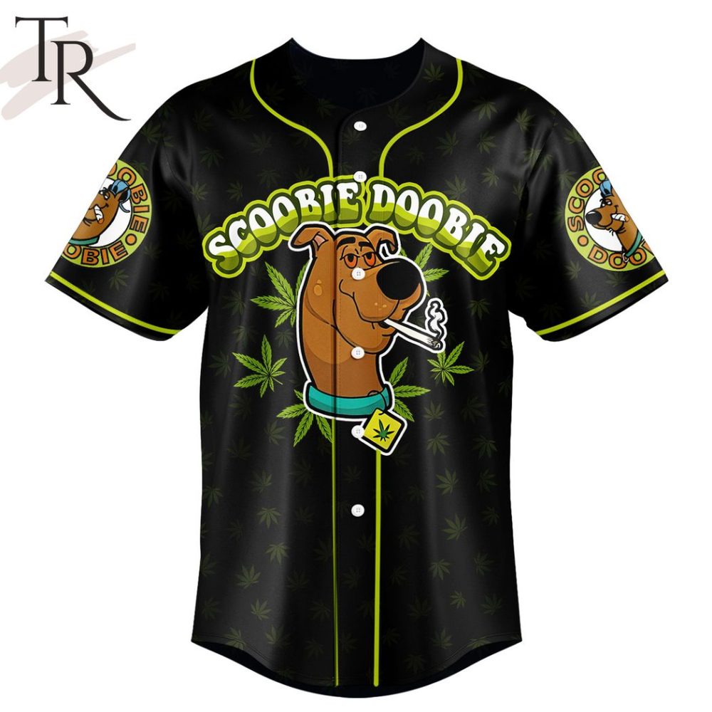 Trendy Scooby Doo Puff Pass Baseball Jersey - Fun &amp; Stylish Gift!