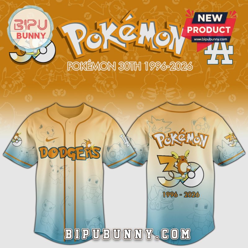 Limited Edition Pokémon 30Th Anniversary Jersey - Celebrate In Style! 🎉