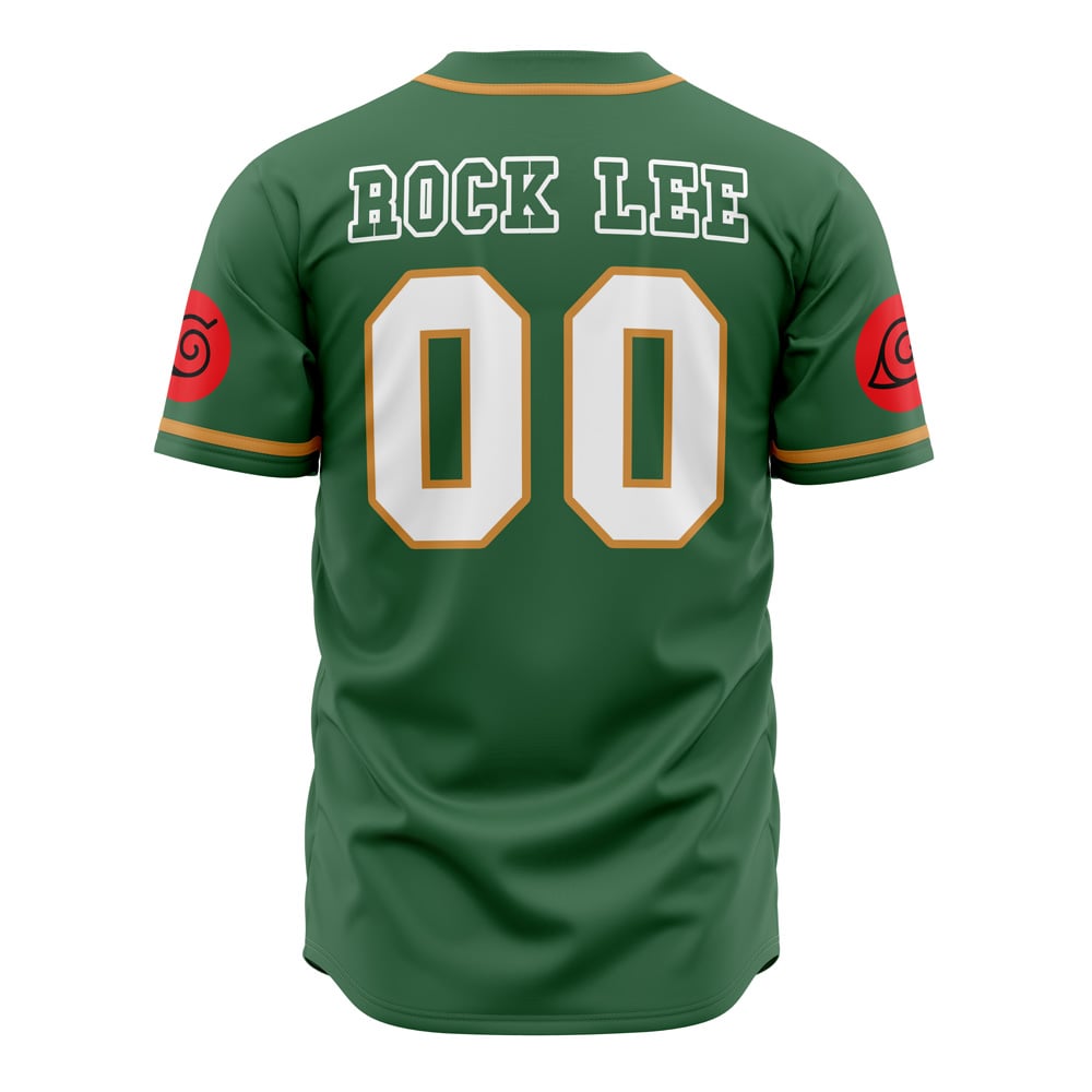 Rock Lee Shippuden Baseball Jersey