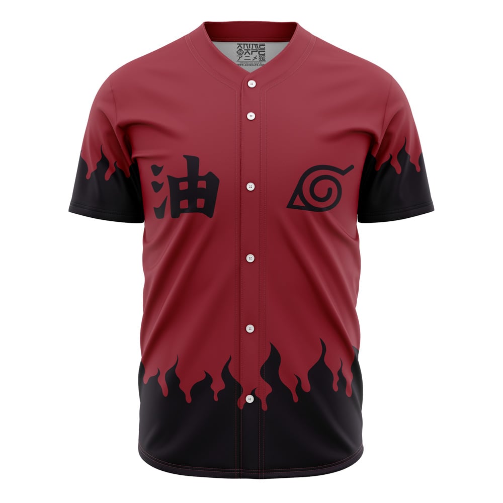 Sage Mode Shippuden No Piping Baseball Jersey