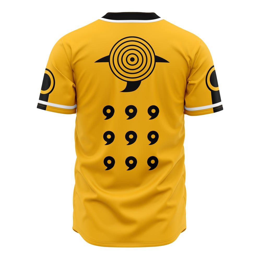 Sage Of 6 Paths Shippuden Yellow Baseball Jersey