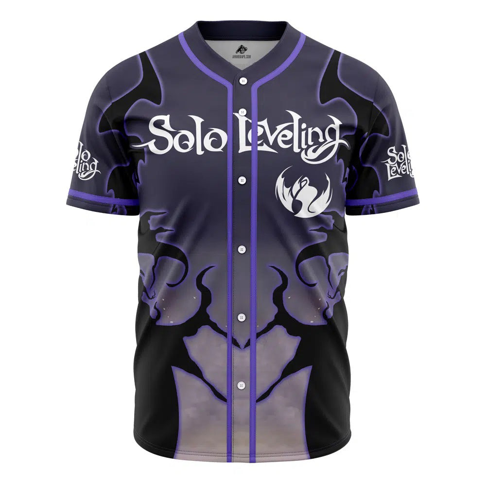 Solo Leveling Anime Baseball Jersey - Stylish &amp; Comfortable Fan Apparel