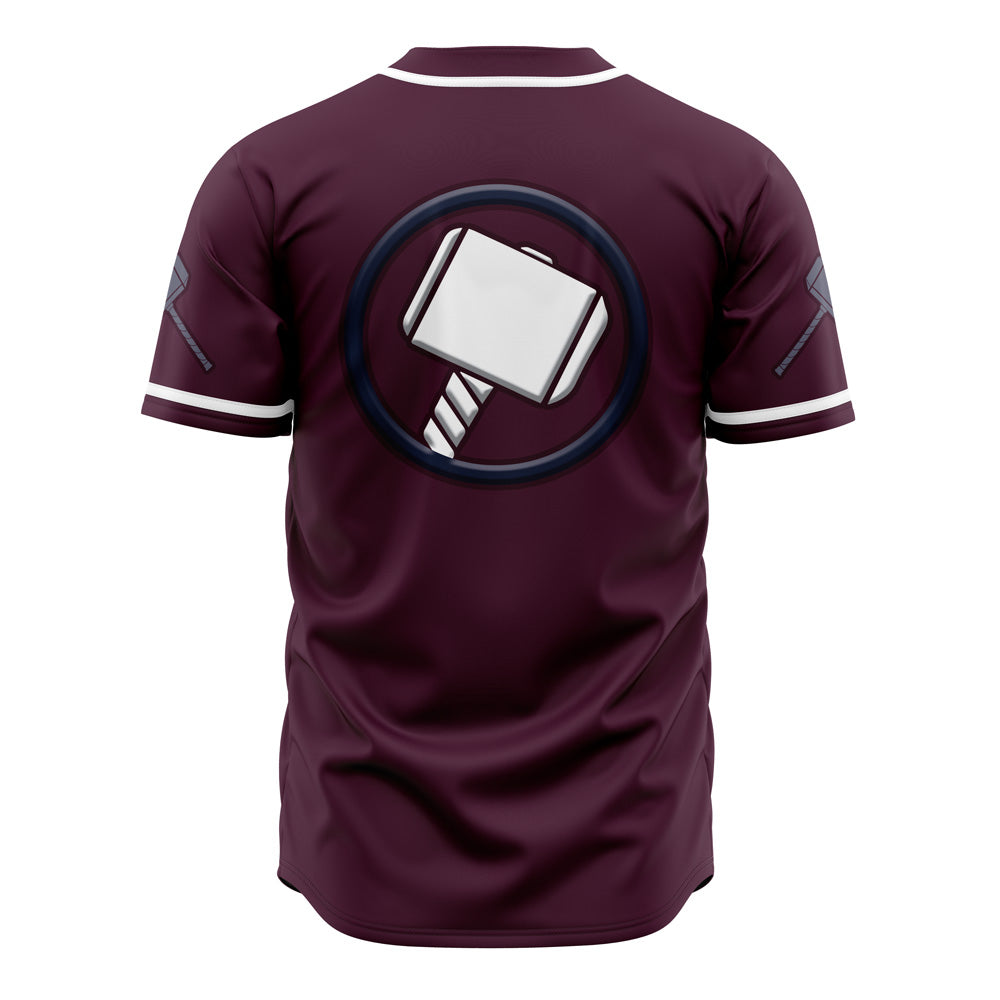 Thor-Inspired Baseball Jersey - Premium Quality, Ultimate Fan Apparel