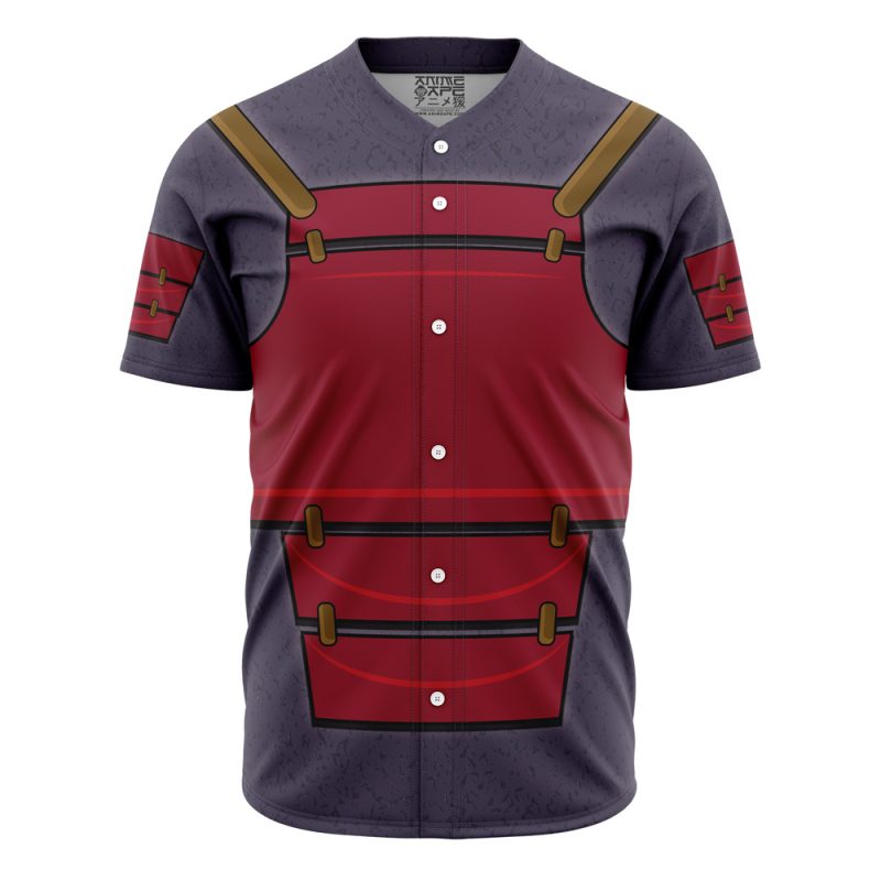 Uchiha Madara Shippuden No Piping Baseball Jersey