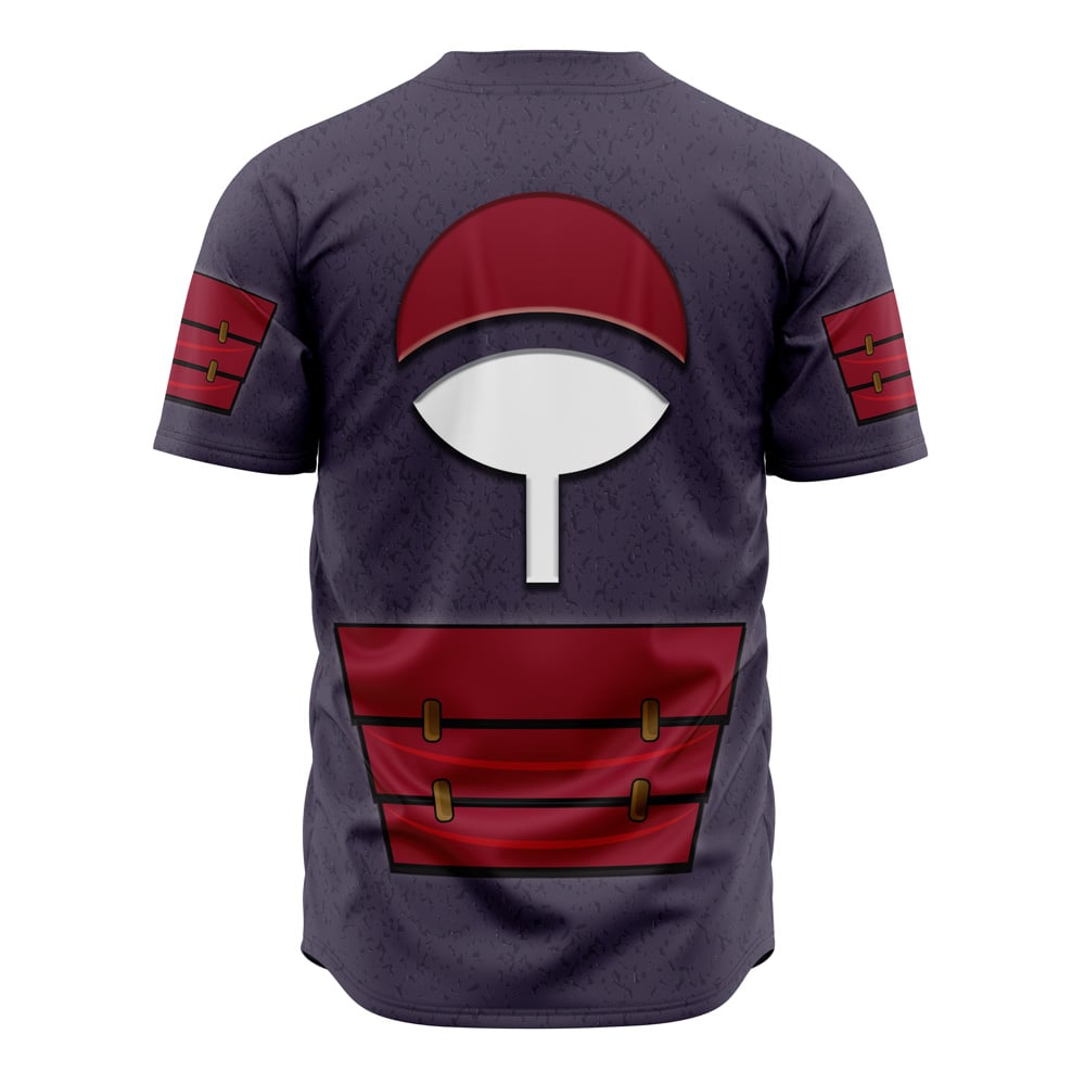 Uchiha Madara Shippuden No Piping Baseball Jersey