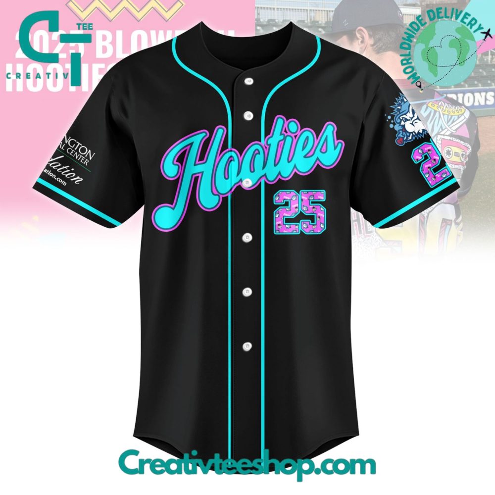 Lexington County Blowfish X Hooties "Back To The Nineties" 2025 Special Baseball Jersey