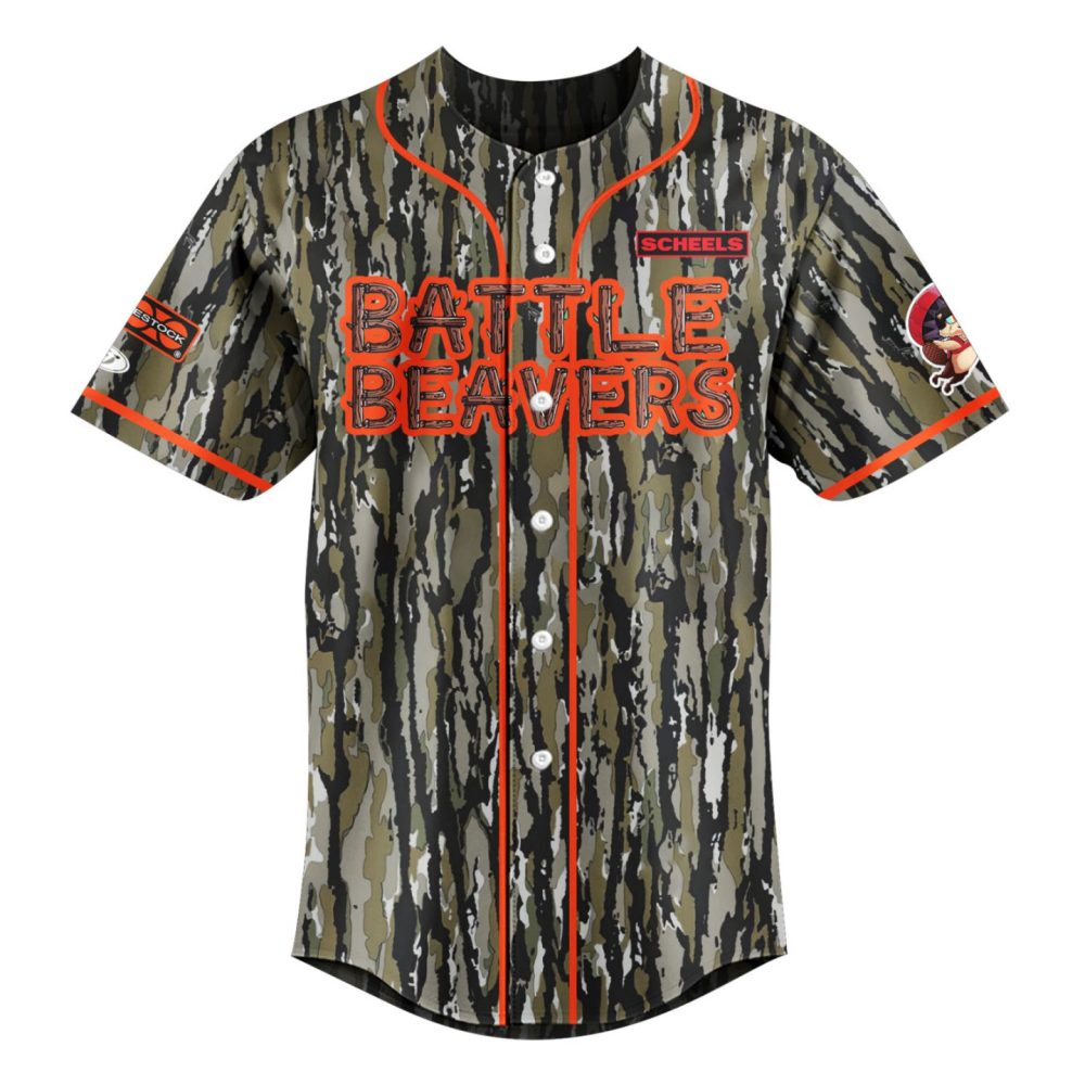Boise Hawks Battle Camouflage Wildlife Special Baseball Jersey