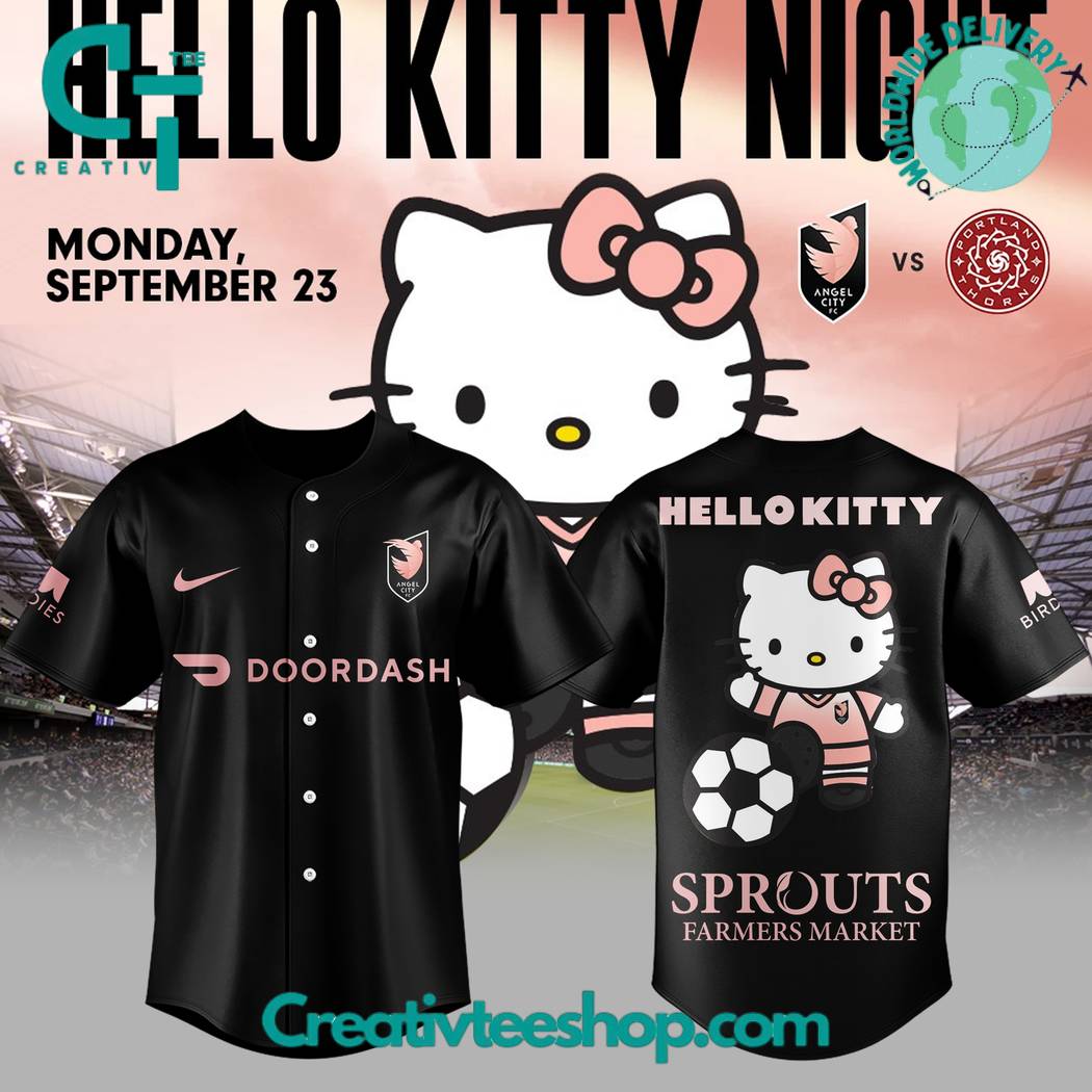 Angel City Fc X Hello Kitty Night Black Jersey